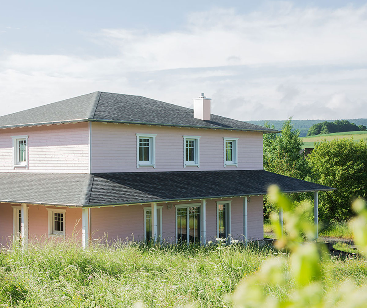 Holzbau-Dahm, Referenz, Holzrahmenbau, Einfamilienhaus, Holzhaus, oekologisch Bauen, Landhaus