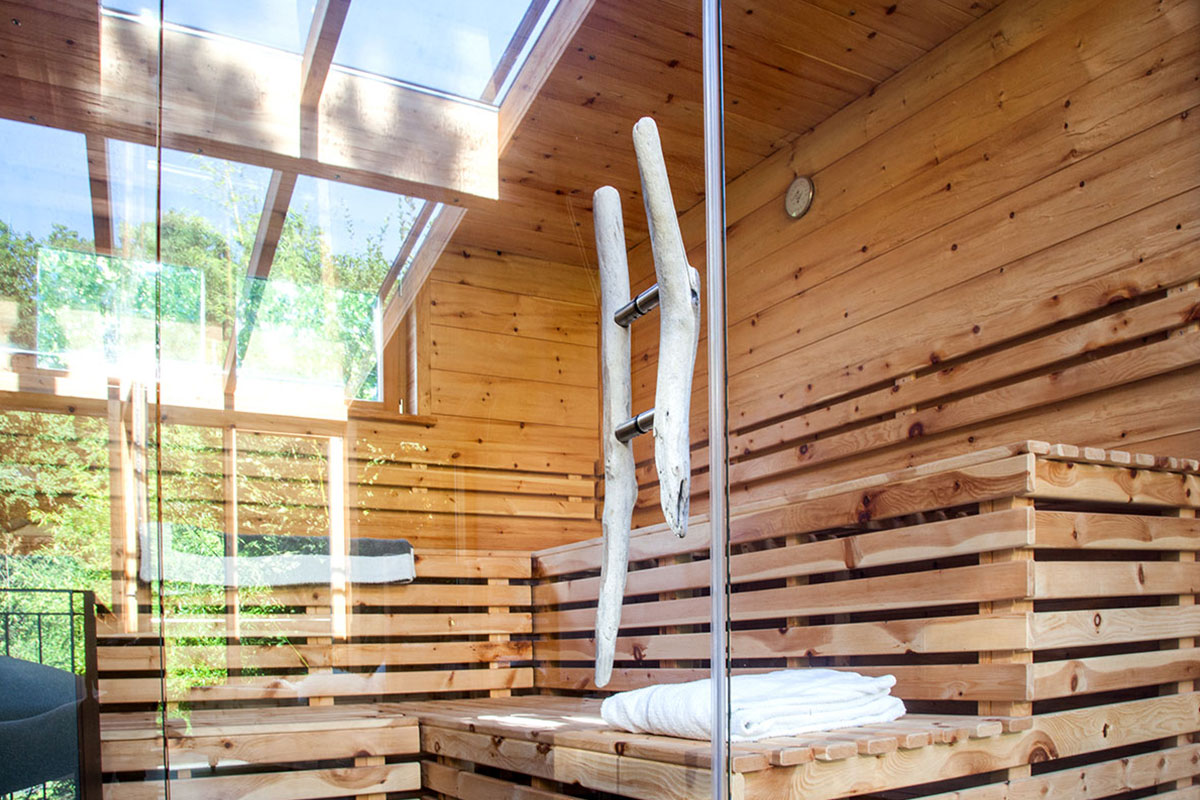 Holzbau-Dahm, Referenz, Wellnessbereich, Wintergarten, Sauna, Zirbenholz, Holzrahmenbau, Ingenieurholzbau, oekologisch Bauen